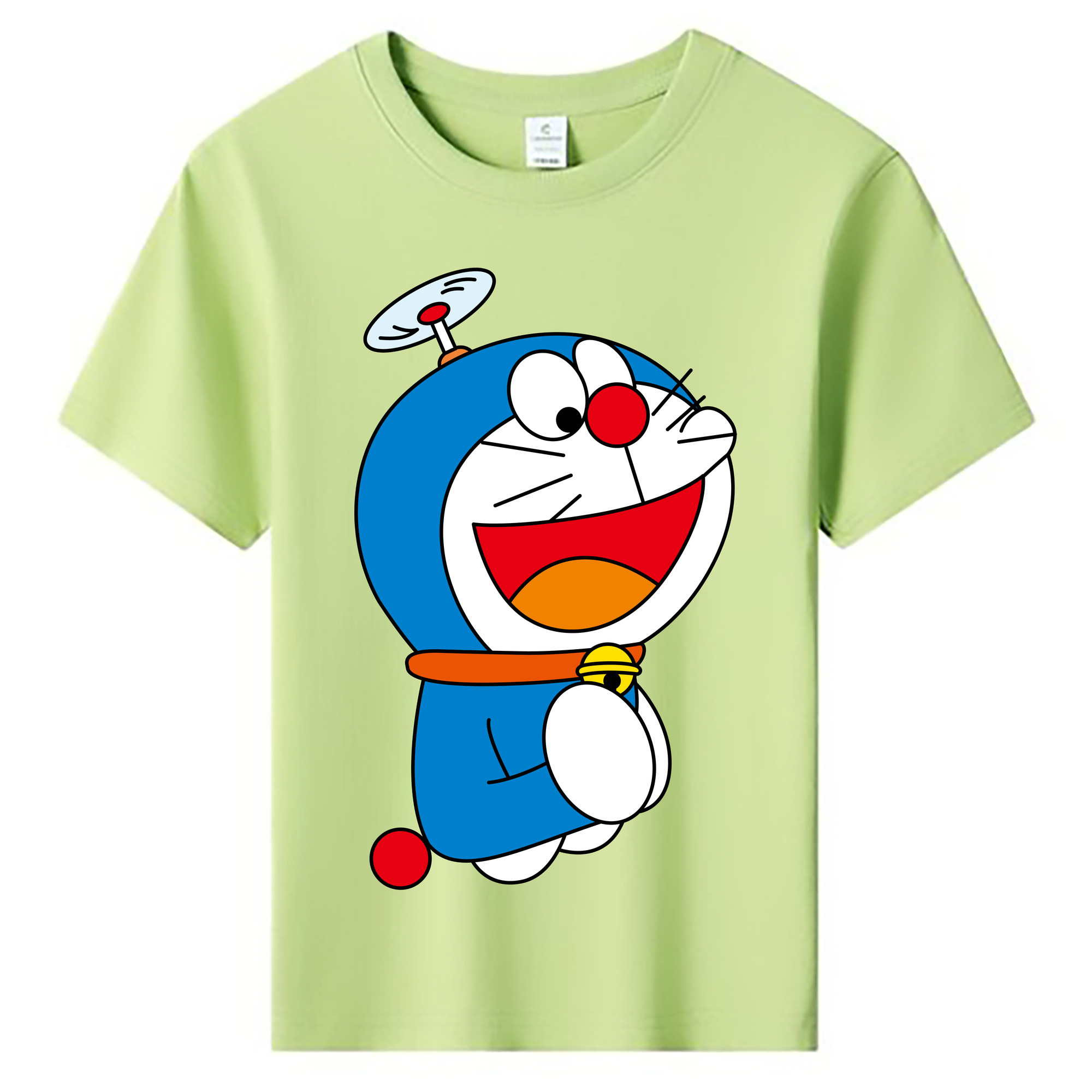 （画像用） ドラえもん Doraemon 綿100％キッズTシャツ（フロントプリント）